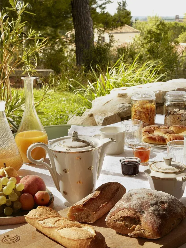 Table du petit déjeuner
